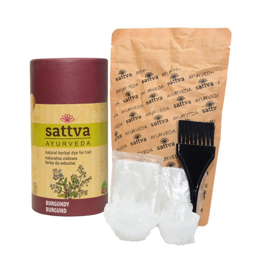 Sattva Ayurveda Augaliniai tumši sarkani violetiņi