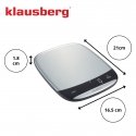 Virtuves svari, sudraba krāsā, 10 kg, KLAUSBERG, KB 7936