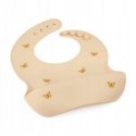 Petite&Mars Sam - silicone bib | Sand butterfly