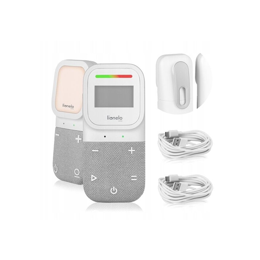 „Lionelo Babyline 2.3“ – helisema jälgija beebidele | Valge – 2