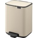 Brabantia BO Step Bin 4 Liters Soft Beige Brabantia BO Step Bin 4 Liters Soft Beige