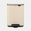 Brabantia BO Pedalinis šiukšlių dėžė 4 litrai Švelni kreminė