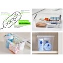 Orplast Antibacterial storage container with silver micro-particles, with lid and handle 29x20x18cm 6.5l (1333) Orplast Antibacterial storage container with silver micro-particles, with lid and handle 29x20x18cm 6.5l (1333)