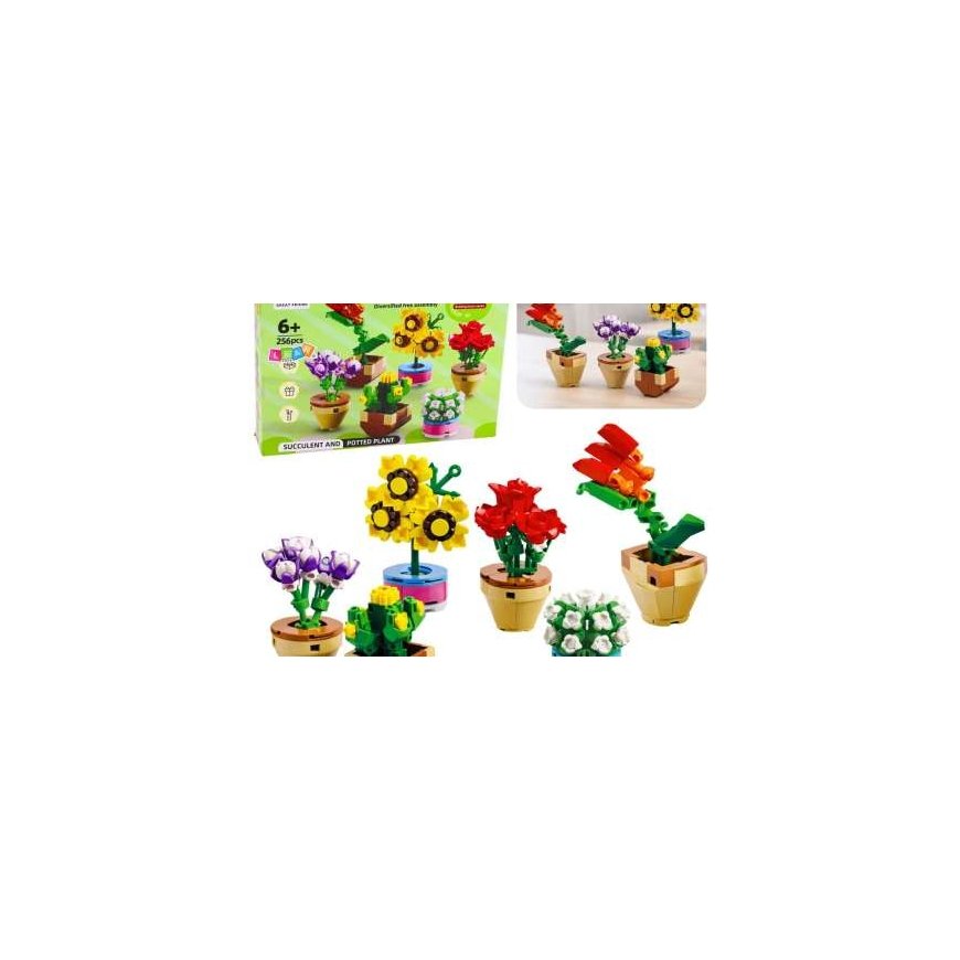 Lean Toys Building Blocks Multicolored