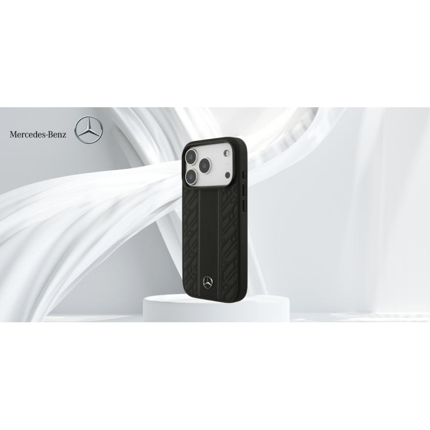 Dēklis Mercedes Laurel Leaves MagSafe Samsung Galaxy S26 melns – 2
