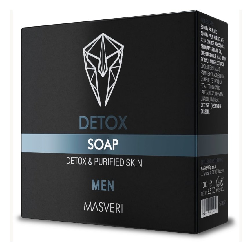 Masveri ķermeņa ziepes Detox 100g
