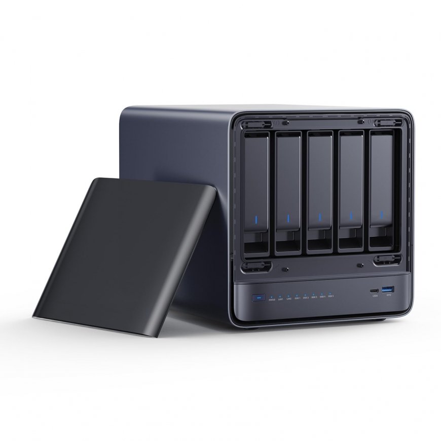 „Minisforum NAS N5 Pro Ryzen AI 9HX“, 0+128