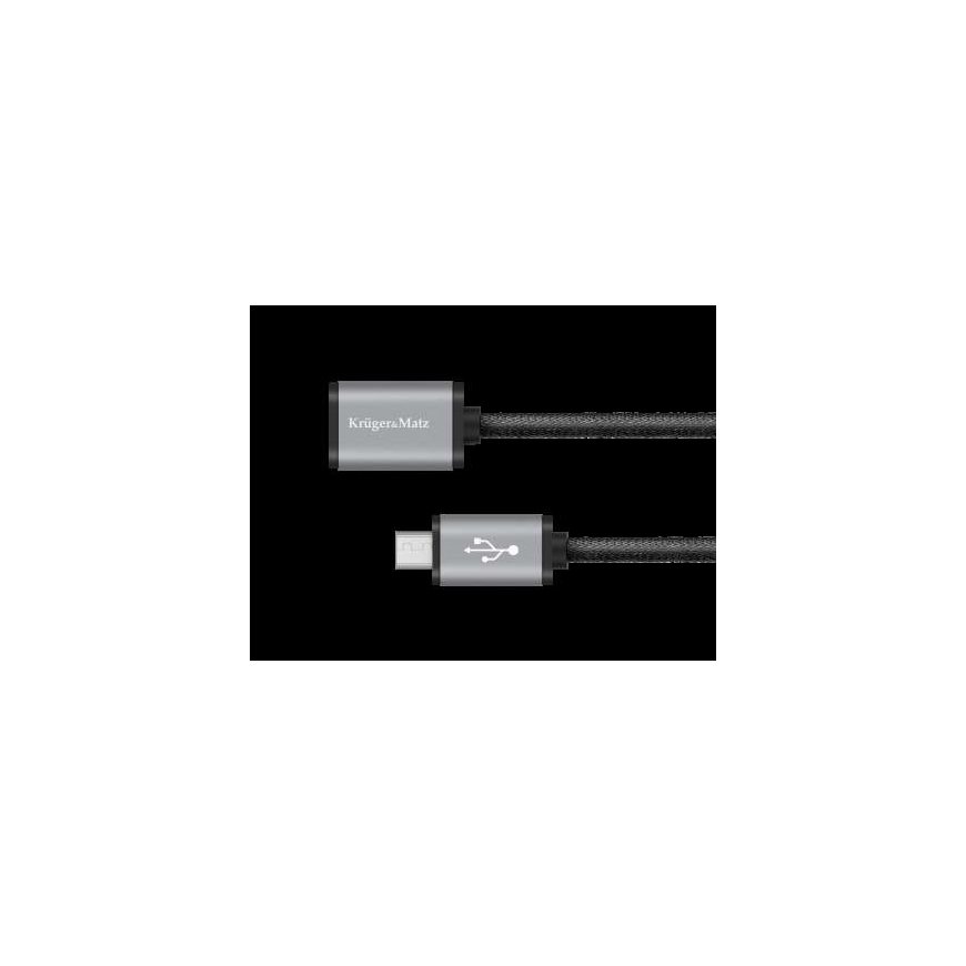 Kruger & Matz USB-kaapeli - mikro-USB-liitin - liitin 1,0 m Kruger & Matz