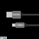Kruger & Matz USB kabelis - mikro USB lizdas - kištukas 1,0 m Kruger & Matz USB kabelis - mikro USB lizdas - kištukas 1,0 m