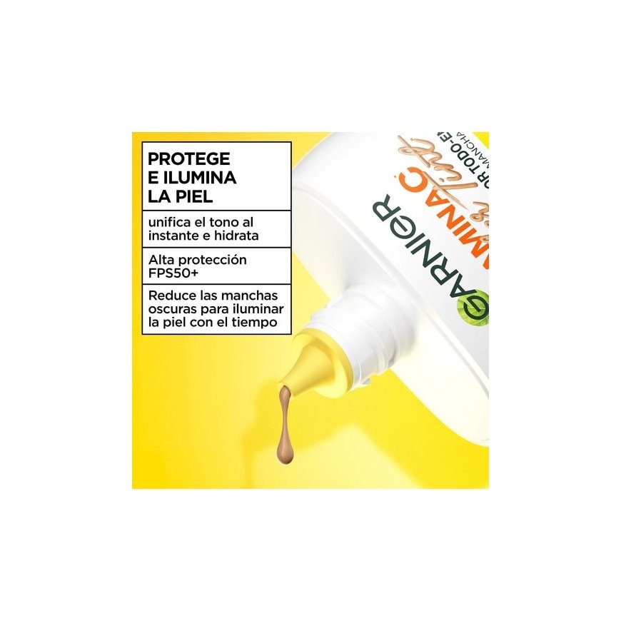 Garnier VITAMINA C WONDER TINT color fluid SPF50+ medium 40 ml – 2