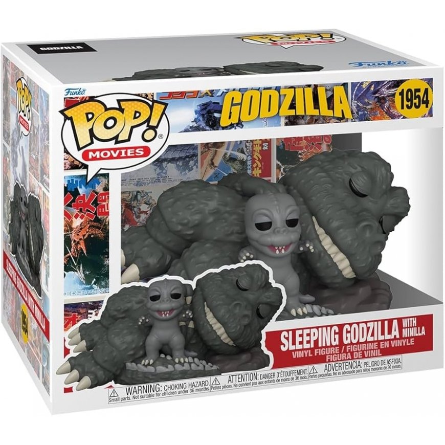 Funko POP figūra Super Godzilla Miegantis Godzilla su Minilla