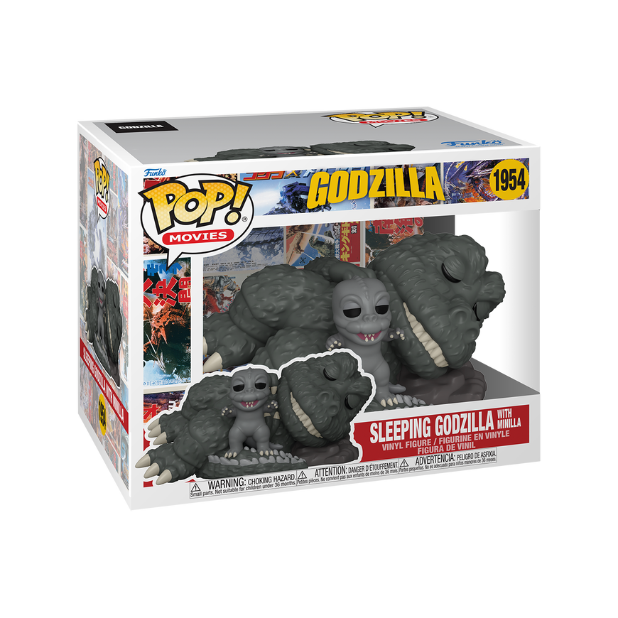 Funko POP figure Super Godzilla Sleeping Godzilla with Minilla – 2