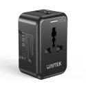 UNITEK P1120ABK01 maitinimo kištukų adapteris Universalus Juoda UNITEK P1120ABK01 maitinimo kištukų adapteris Universalus Juoda