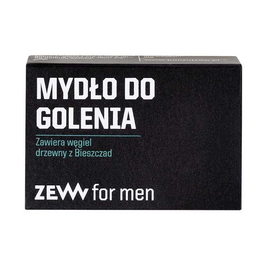 Zew For Men Skutimosi muilas ar ogļu koksno no Bieszczady kalniem 85ml – 2