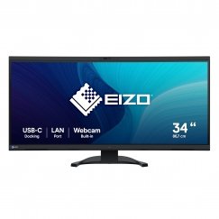 EIZO FlexScan EV3450XC-BK monitori 86,6 cm (34.1") 3440 x 1440 pikseļi UltraWide Quad HD LCD Melns
