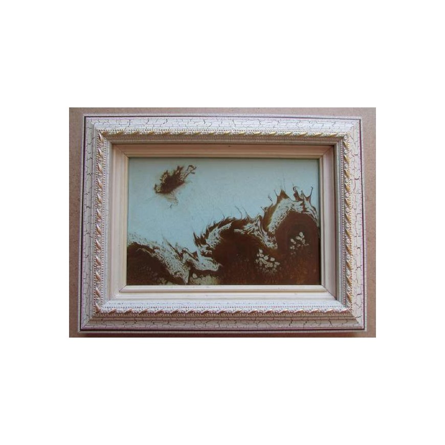 Mondex Since 1986 INGA 2 paveikslų rinkinys 40x50cm aukso juoda abstrakcija – 2