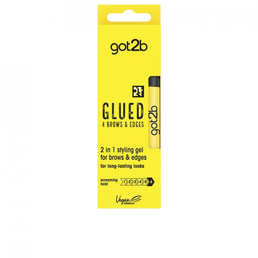 Schwarzkopf Mass Market GOT2B GLUED 2-in-1 uzacu fiksators 16 ml – 2
