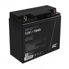 Green Cell AGM09 ladattava akku Sealed Lead Acid (VRLA) 18000 mAh 12 V