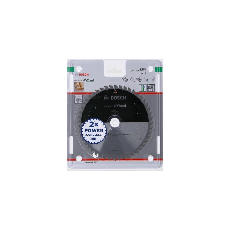 Bosch 2 608 837 678 diskinio pjūklo ašmenys 16 cm 1 vnt – 2