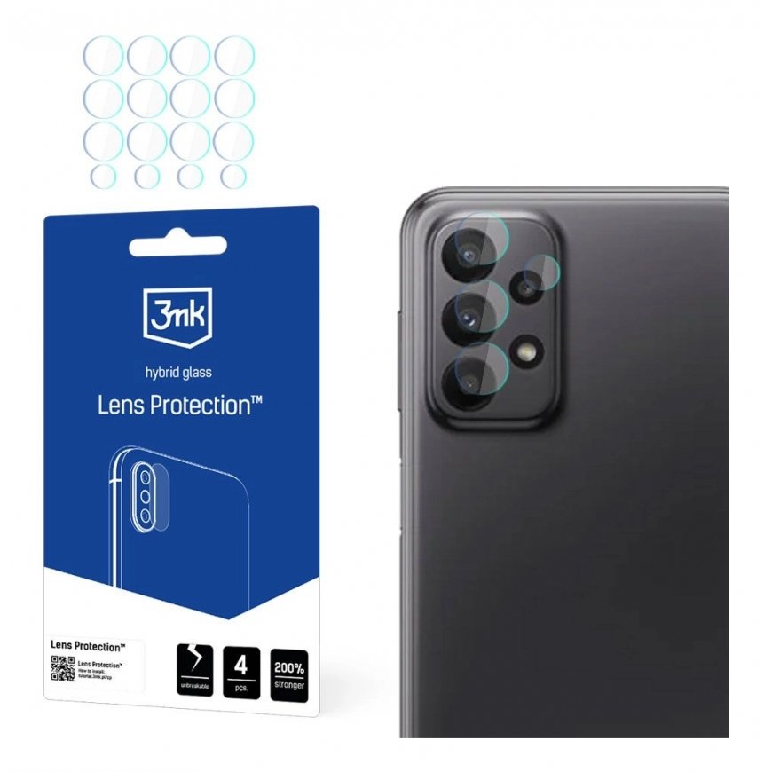 3MK 5903108494489 Matkapuhelimen näyttö- ja taustasuoja Kameran linssisuoja Samsung 4 kpl