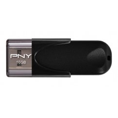 PNY Attaché 4 2.0 16GB USB zibatmiņa USB Type-A Melns