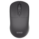Savio MB-04 kompiuterio pelė Universalus Abiems rankoms „Bluetooth“ IR LED 1600 DPI Savio MB-04 kompiuterio pelė Universalus Abiems rankoms „Bluetooth“ IR LED 1600 DPI