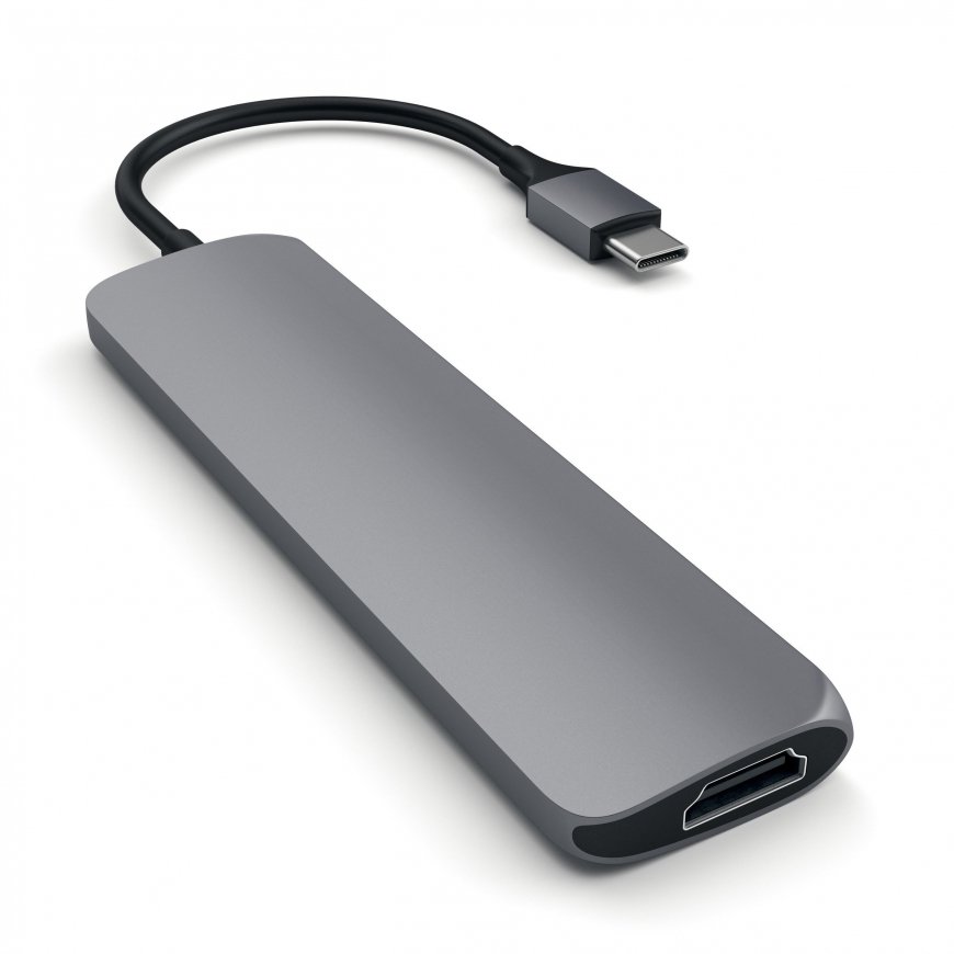 Satechi ST-CMAM док-станция для ноутбука USB 3.2 Gen 1 (3.1 Gen 1) Type-C Серый – 2