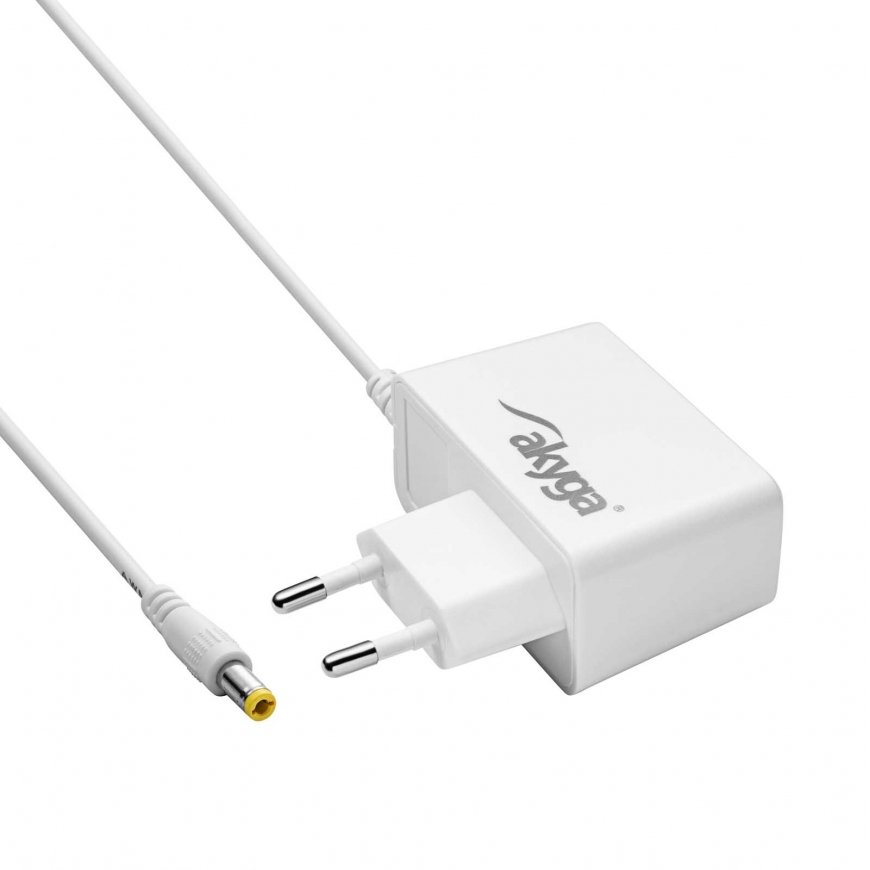 Akyga AK-PD-04 toiteadapter ja vaheldi Hoonesisene 3,3 W Valge – 3