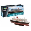 Revell Queen Mary 2 Passenger ship model Assembly kit 1:700