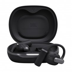 JBL Sense Pro Austiņas True Wireless Stereo (TWS) Ausu āķi Zvani / mūzika USB Veids-C Bluetooth Uzlādes statīvs Melns