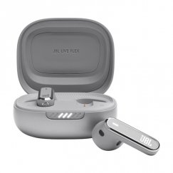 JBL LIVE FLEX Гарнитура Беспроводной Вкладыши Calls/Music Bluetooth Серебристый
