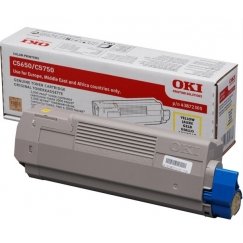 OKI 43872305 toonerikassett 1 tk Originaal Kollane