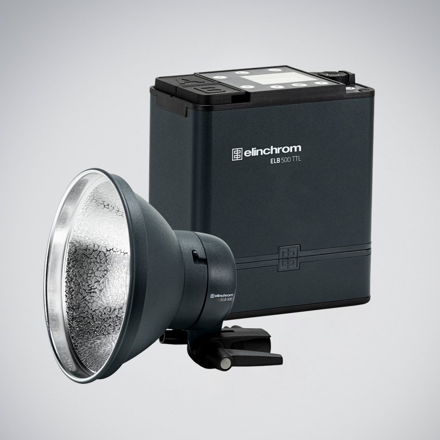 Elinchrom ELC 500 TTL Melns, Pelēks