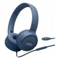 JBL Tune 520C USB-C Austiņas Vadu Zvani / mūzika USB Veids-C Zils JBL Tune 520C USB-C Austiņas Vadu Zvani / mūzika USB Veids-C Zils