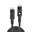Lindy 38480 DisplayPort-kaabel 10 m Mini DisplayPort Must Lindy 38480 DisplayPort-kaabel 10 m Mini DisplayPort Must