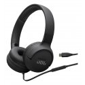 JBL Tune 520C USB-C Kõrvaklapid Juhtmega ühendatud Peavõru Kõned/muusika USB tüüp-C Must