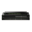 NETGEAR S350 sērijas 8-portu Gigabit Ethernet PoE+ viedais, pārvaldāms pamata slēdzis ar 2 veltītām SFP portiem NETGEAR S350 sērijas 8-portu Gigabit Ethernet PoE+ viedais, pārvaldāms pamata slēdzis ar 2 veltītām SFP portiem