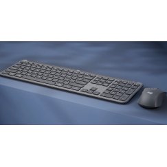 Logitech MK950 tastatūra Pele iekļauta Birojs RF bezvadu sakari + Bluetooth QWERTY Ziemeļvalstu Grafīts