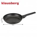 Paistinpannu, alumiini, musta marmori, Ø24 cm, Klausberg, KB 7988, Paistinpannu, alumiini, musta marmori, Ø24 cm, Klausberg, KB 7988,