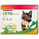 Pilieni pret blusām, ērcēm kaķiem - Beaphar Spot on Veto pure, 3