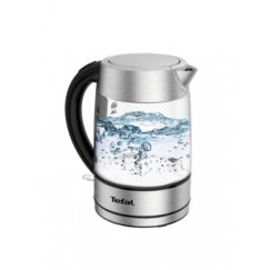 Tefal KI772D electric kettle 1.7 L 2400 W Stainless steel, Transparent