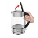 Tefal KI772D elektriskās tējkanna 1,7 L 2400 W Nerūsējošs tērauds, Caurspīdīgs