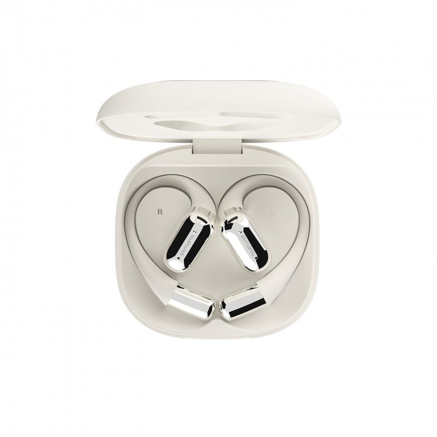 4smarts SkyBuds AI Headset Wireless Open-ear Calls/Music Bluetooth Beige – 3