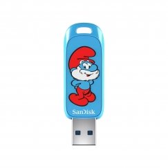 SanDisk Smurf USB-välkmälu 64 GB USB tüüp A 3.2 Gen 1 (3.1 Gen 1) Sinine
