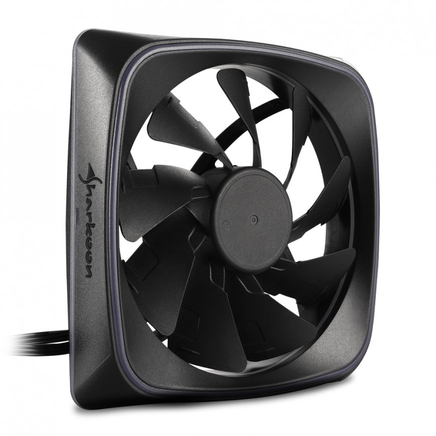Sharkoon RGB SHARK Lights Datora korpusam Ventilators 12 cm Melns – 3