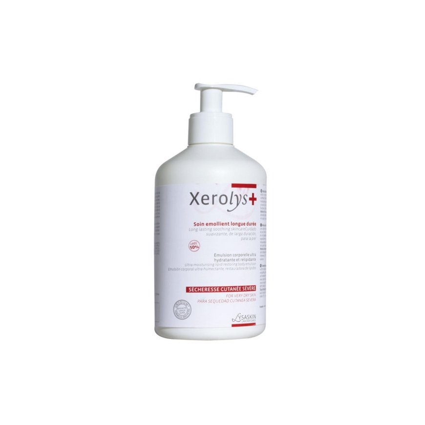 Lab Lysaskin, Xerolys+, Urea, Emollient, Body Emulsion, For Face