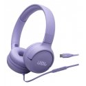 JBL Tune 520C USB-C Kuulokkeet Langallinen Pääpanta Puhelut/Musiikki USB Type-C Lila JBL Tune 520C USB-C Kuulokkeet Langallinen Pääpanta Puhelut/Musiikki USB Type-C Lila
