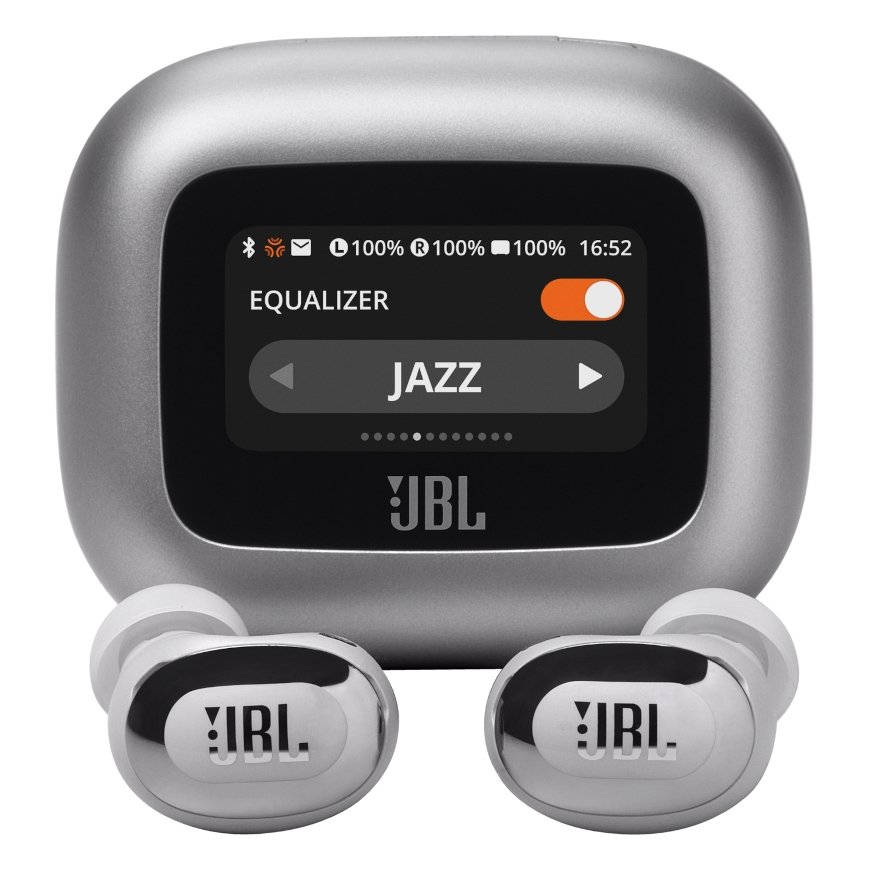 JBL Live Buds 3 Austiņas Bezvadu Ausīs Zvani /mūzika/sports/ikdiena Bluetooth Sudrabs