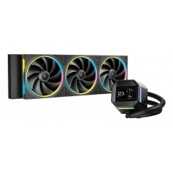 DeepCool LM360 Protsessor Vedeljahutuskomplekt 12 cm Must 1 tk