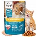 FRENDI Junior palatuksen palat kanalihakastikkeessa, 100g pussi kissalle